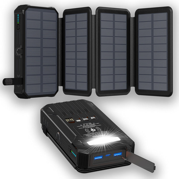 Solar-powered Power Bank with Fast Charging Function from Kalsten