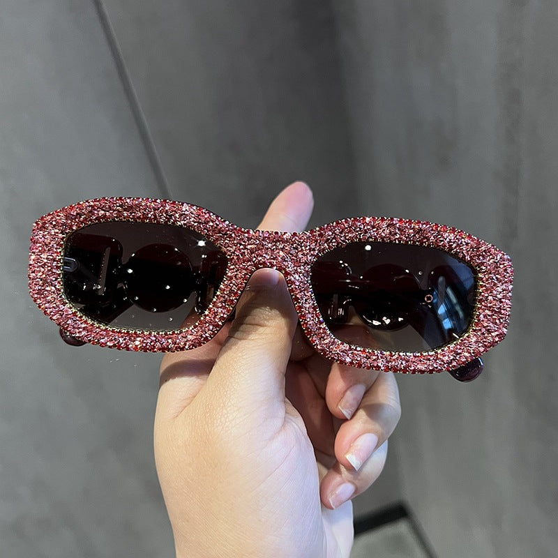 Ladies Fashion Sunglasses with Sparkling Rhinestone Frame Kalsten