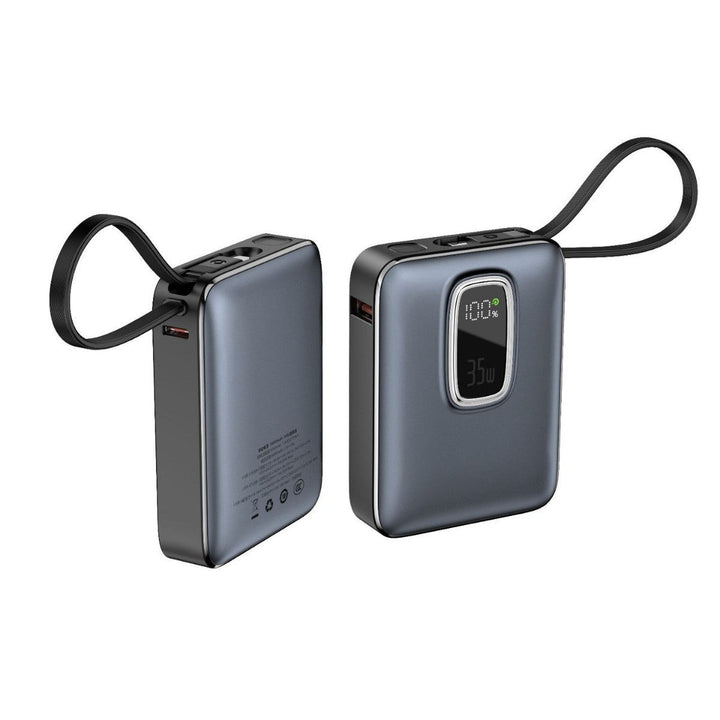 Portable power bank with integrated LED display and fast charging function Kalsten
