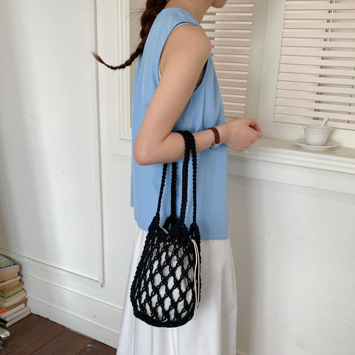Stylish Macrame Tote Bag Kalsten