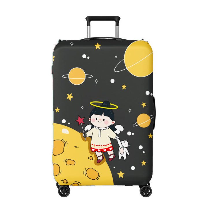 Women Suitcase Cover with Floral Patterns Kalsten