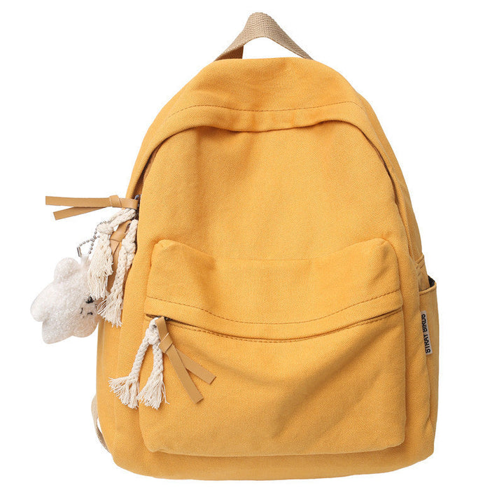 Casual Canvas School Backpack Kalsten