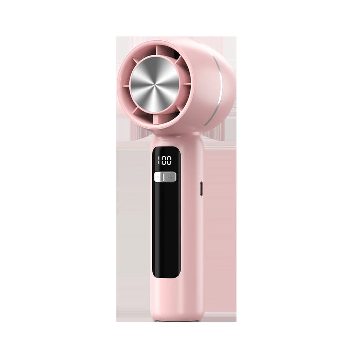 Cooling Portable Bladeless Mini Handheld Fan with Digital Speed Display Kalsten