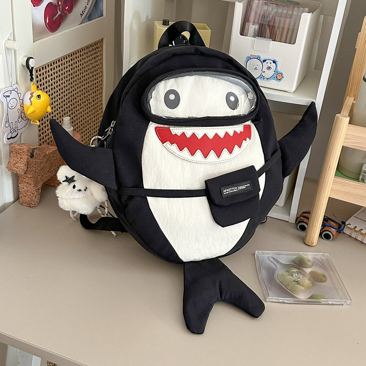 Adorable Shark-Shaped School Backpack