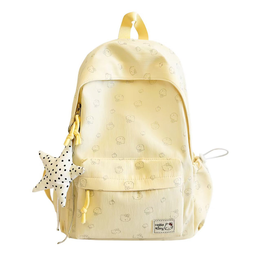 Cute Character Print Backpack Kalsten