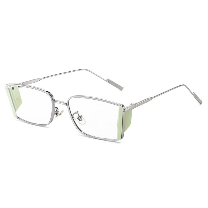 Ladies elegant square sunglasses with fine metal frame Kalsten
