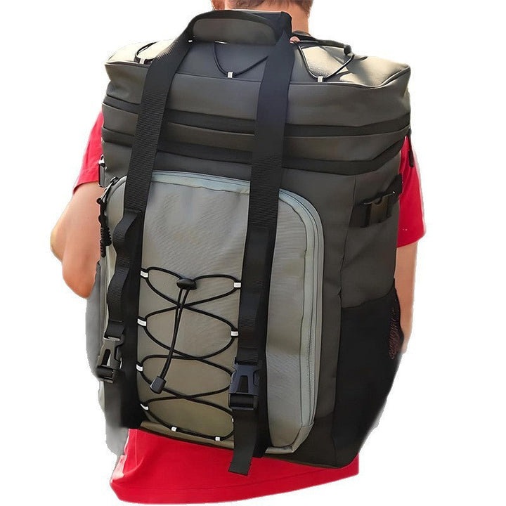 Insulated cooler backpack with practical mesh pockets Kalsten