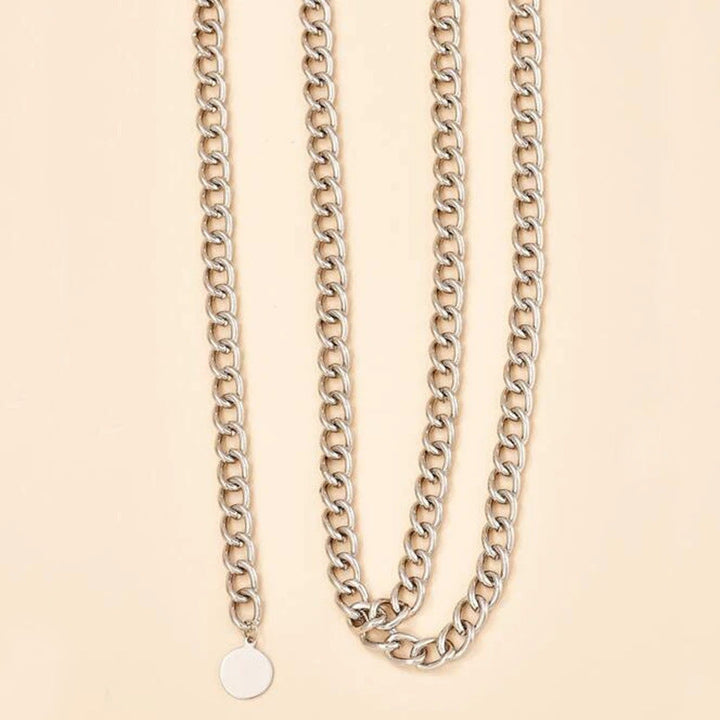 Statement Link Chain Necklace Kalsten