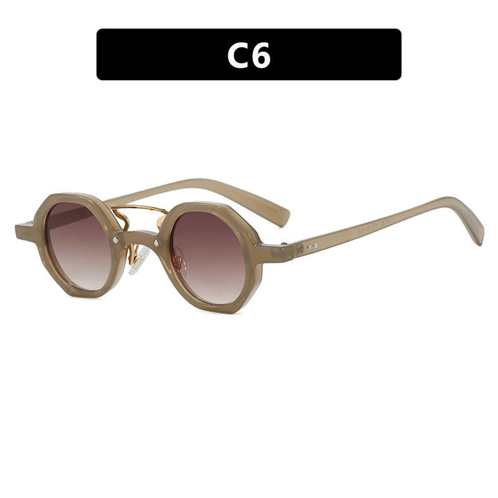 Women stylish sunglasses in unique octagonal design Kalsten
