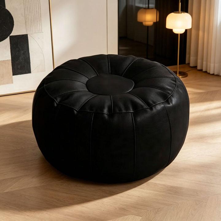 Ladies Elegant Leather Stool in Modern Design Kalsten