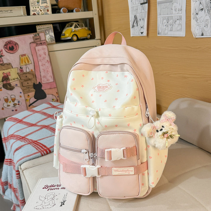 Stylish Star-Patterned Backpack Kalsten