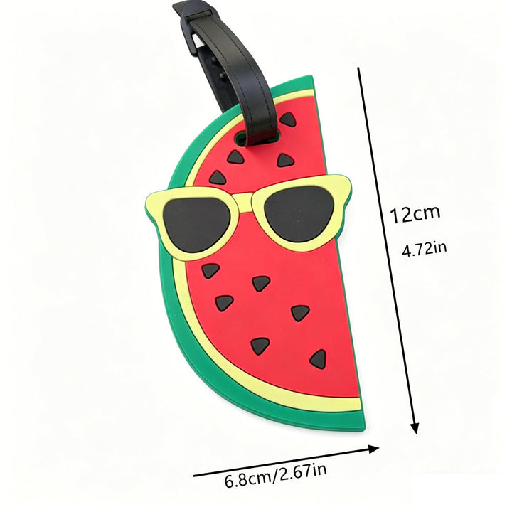 Whimsical Watermelon Luggage Tag Kalsten