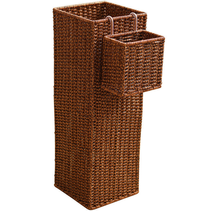 Decorative Wicker Storage Vase Kalsten