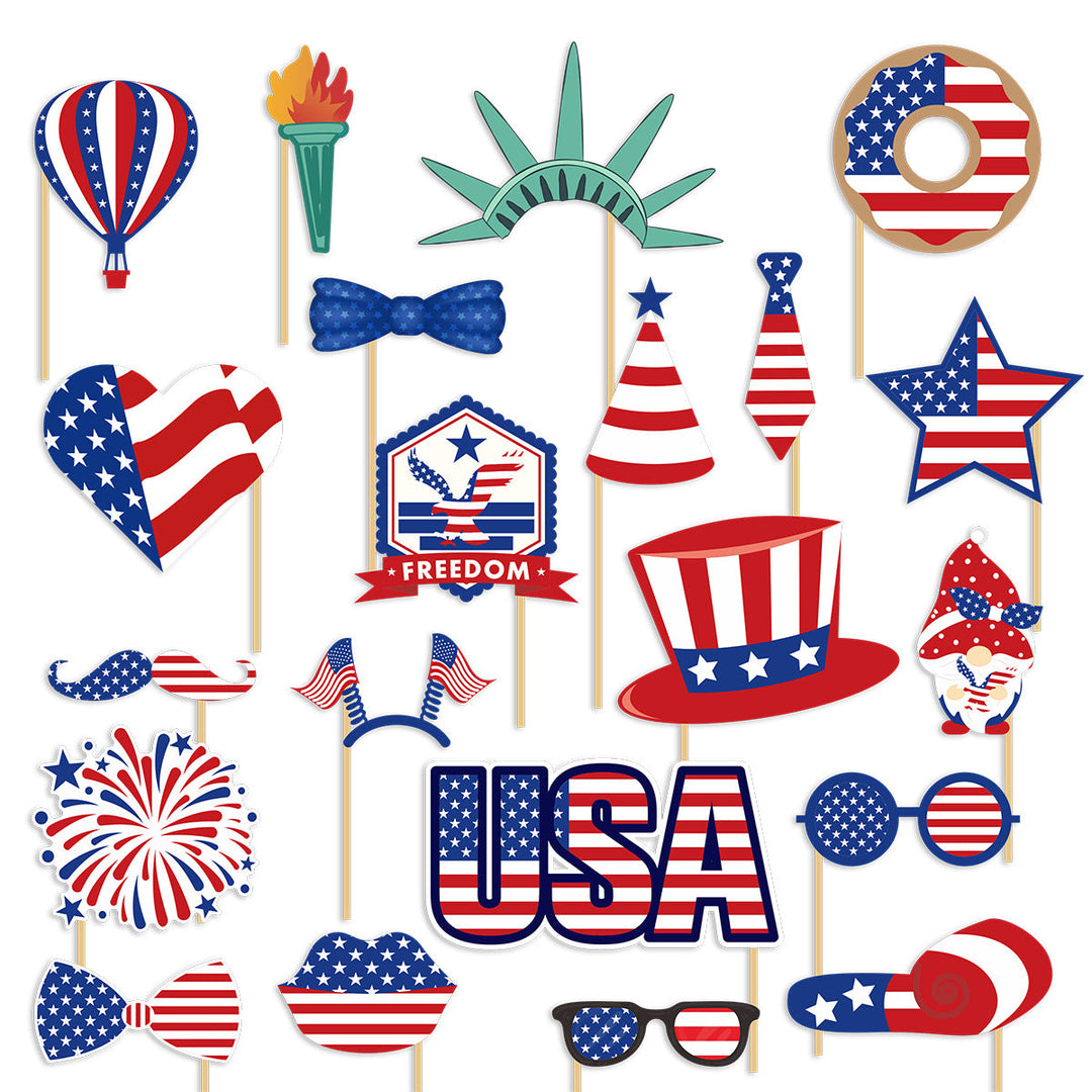 Ladies creative photo glasses collection for patriotic holidays Kalsten