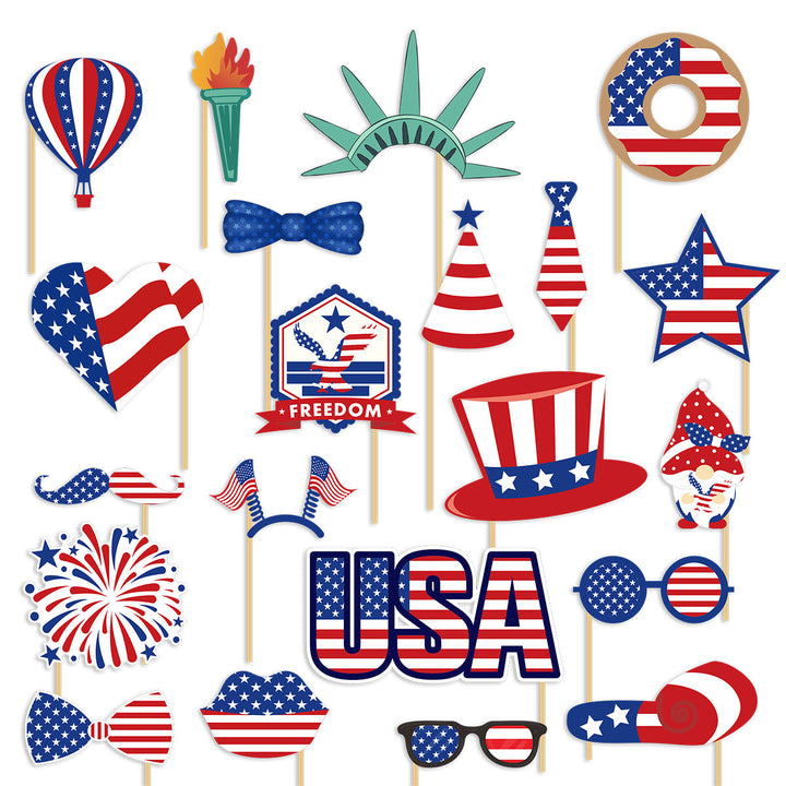 Ladies creative photo glasses collection for patriotic holidays Kalsten