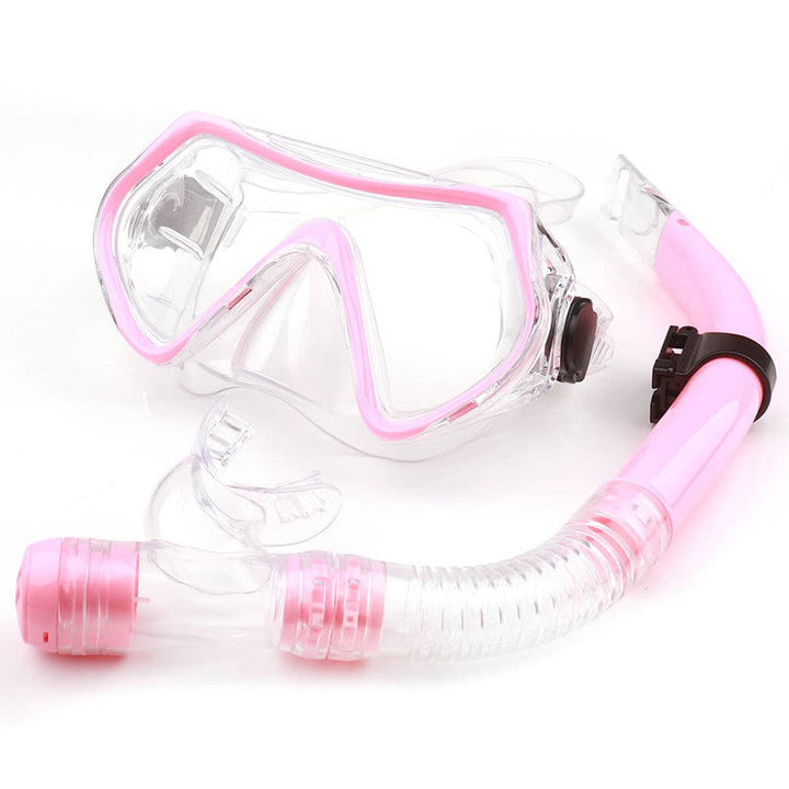 Snorkel mask with anti-fog technology and flexible mouthpiece Kalsten