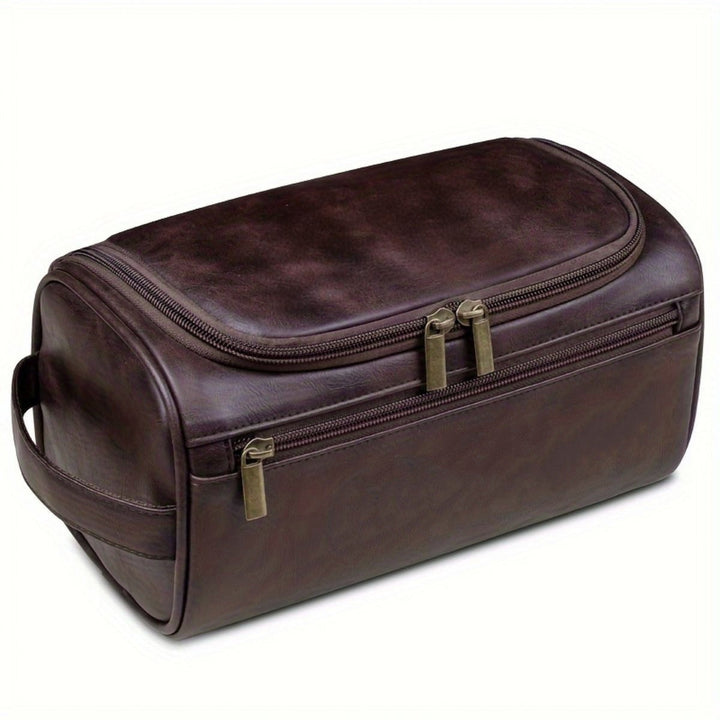 Elegant Cosmetic Bag Made of Artificial Leather Kalsten