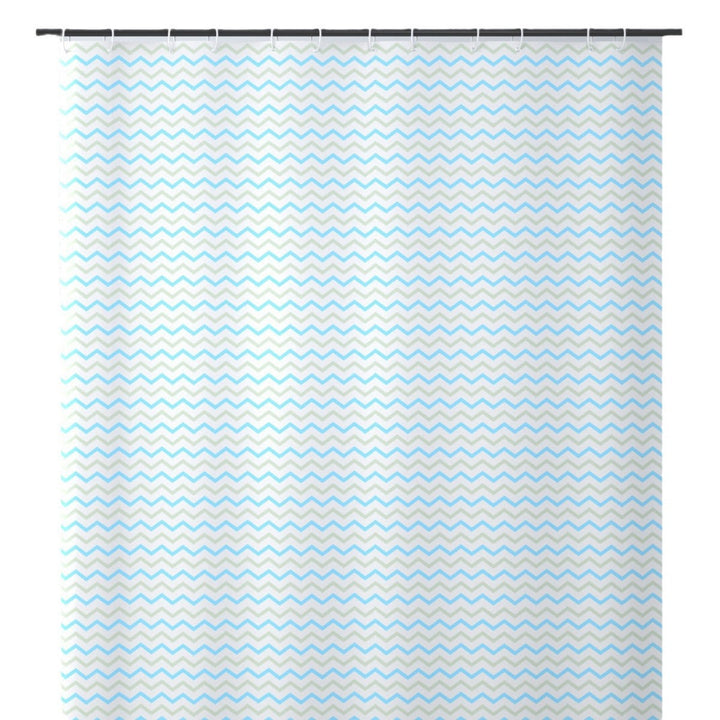 Chevron Pattern Shower Curtain Kalsten