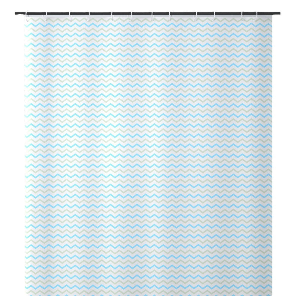 Chevron Pattern Shower Curtain