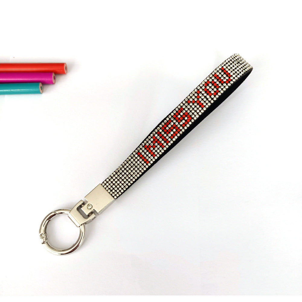Elegant Rhinestone Keychain Kalsten