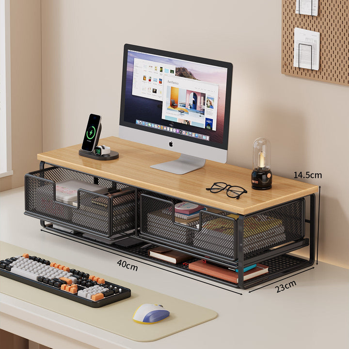 Multi-Functional Wire Mesh Desktop Organizer Kalsten