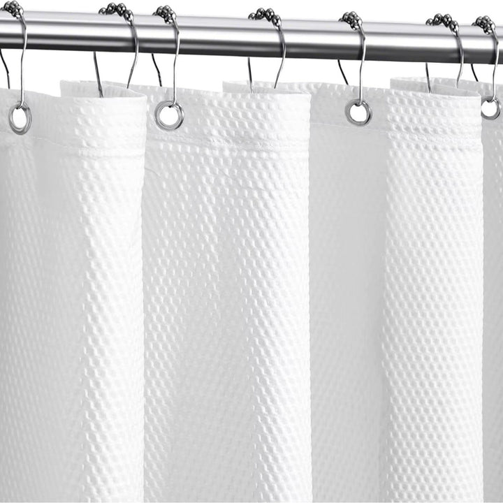 Textured Fabric Shower Curtain Kalsten