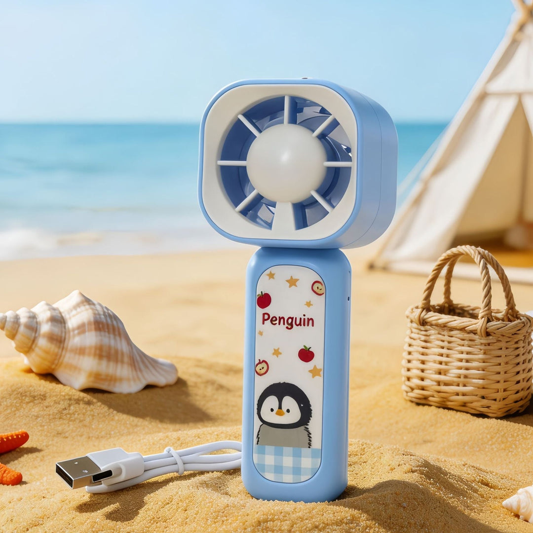 Women Portable Handheld Fan in Playful Panda Design Kalsten