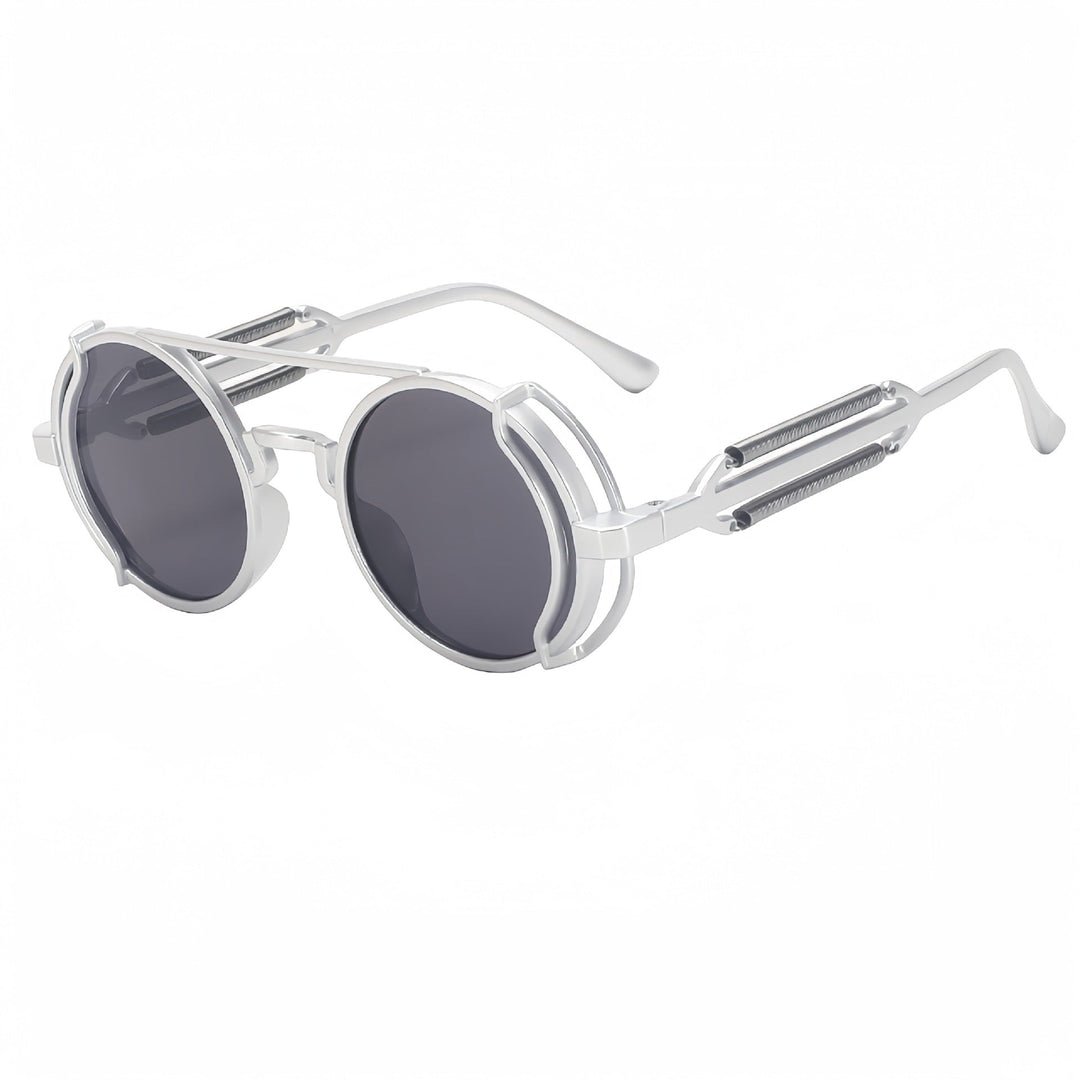Avant-Garde Circular Frame Sunglasses Kalsten