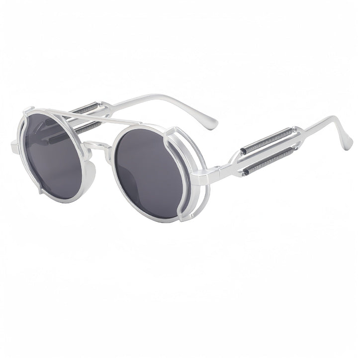 Avant-Garde Circular Frame Sunglasses Kalsten