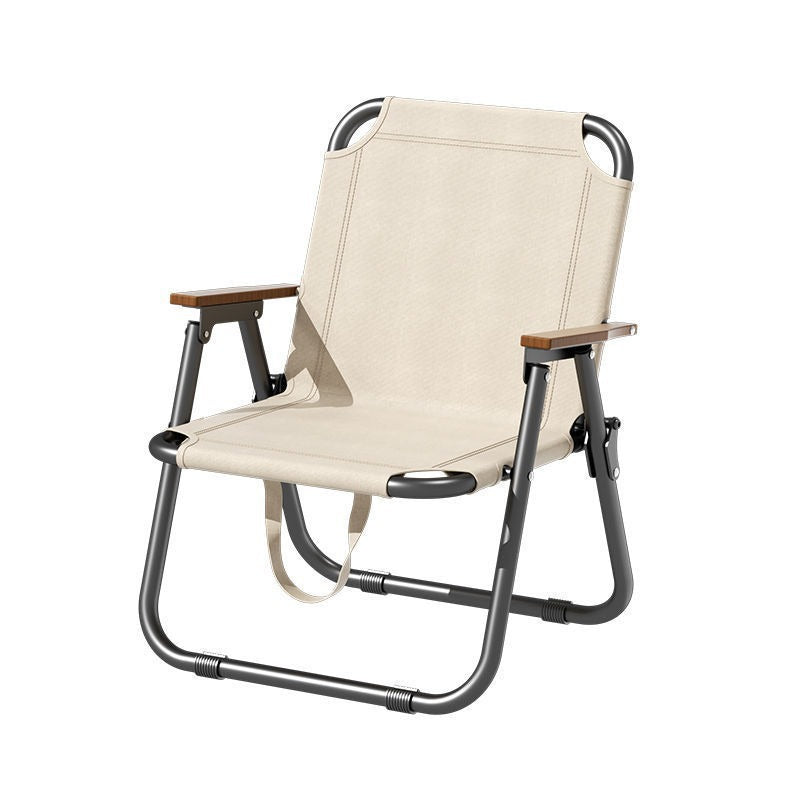 Women's Comfortable Folding Chair with Ergonomic Backrest and Stable Construction Kalsten
