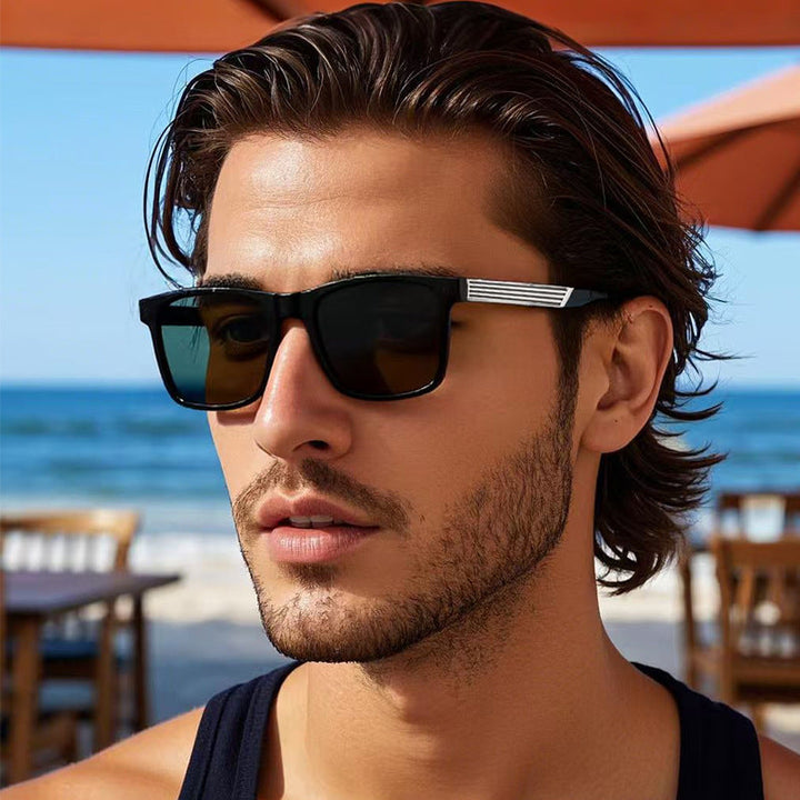 Men's Contemporary Square Sunglasses Kalsten