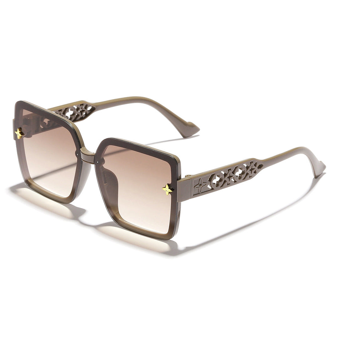 Ladies' fashionable sunglasses with a delicate frame and gradient lenses Kalsten