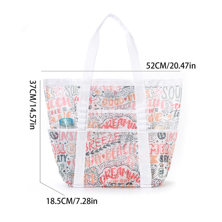 Large Beach Bag Made of Breathable Mesh Material Kalsten