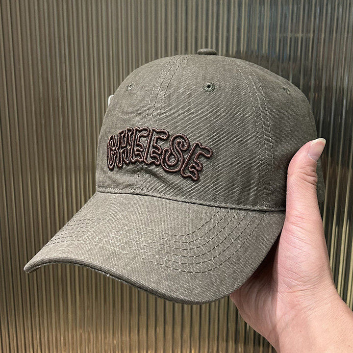 Unisex Embroidered Cotton Twill Cap Kalsten