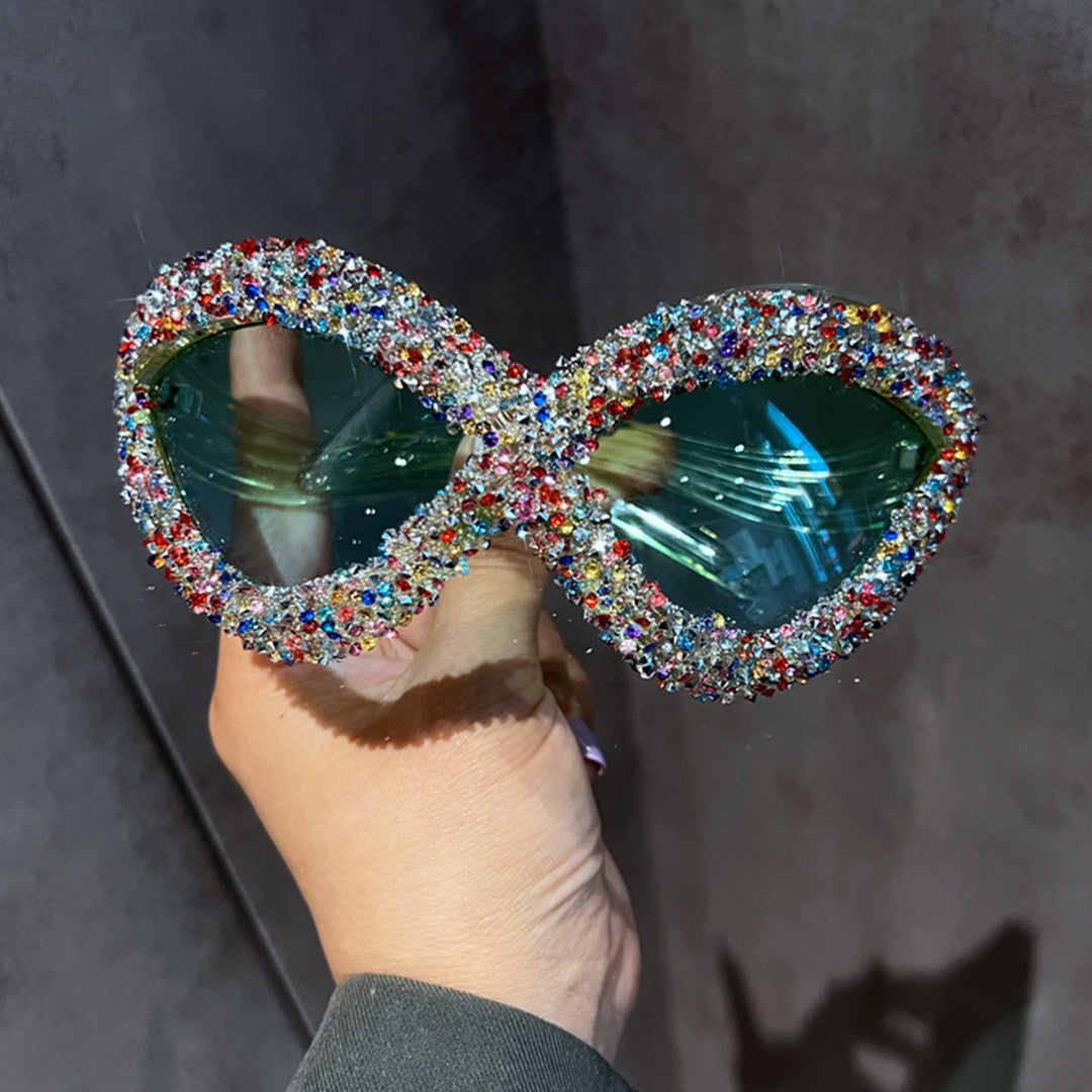 Ladies extravagant sunglasses with sparkling crystal embellishments Kalsten