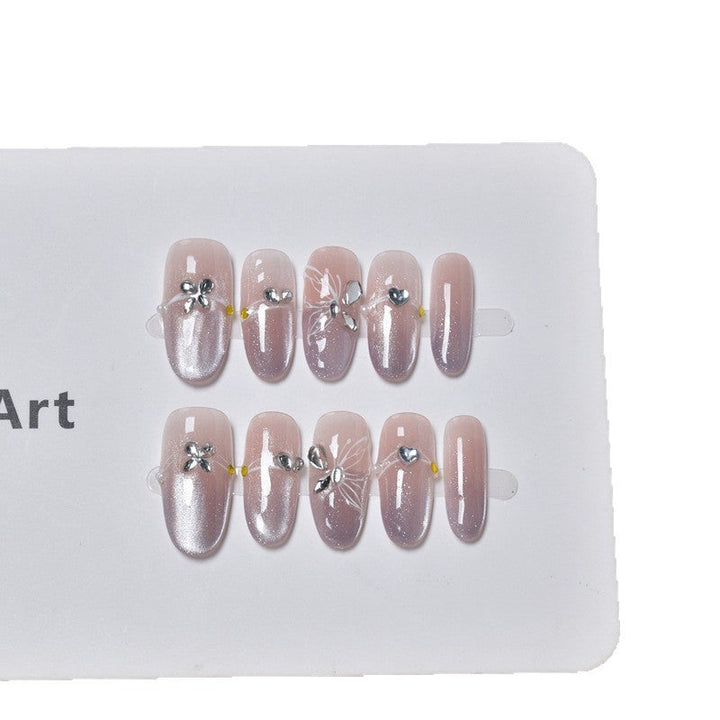 Decorative 3D Embellished Nail Extensions Kalsten