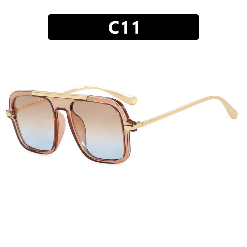 Women's square sunglasses with luxurious metal frame and sturdy lenses Kalsten