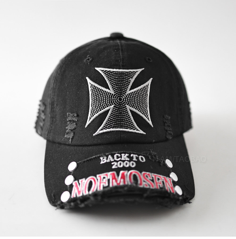 Men's Distressed Vintage Graphic Cap Kalsten
