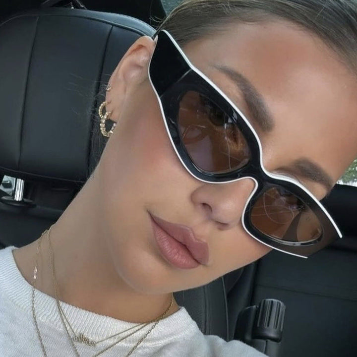 Women's Cat-Eye Sunglasses with Extravagant Design and Protective UV Filter Kalsten