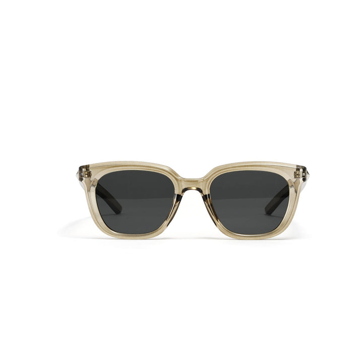 Ladies fashionable transparent sunglasses with slim frame and UV protection Kalsten