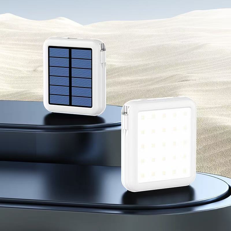 Solar lamp with integrated power bank Kalsten