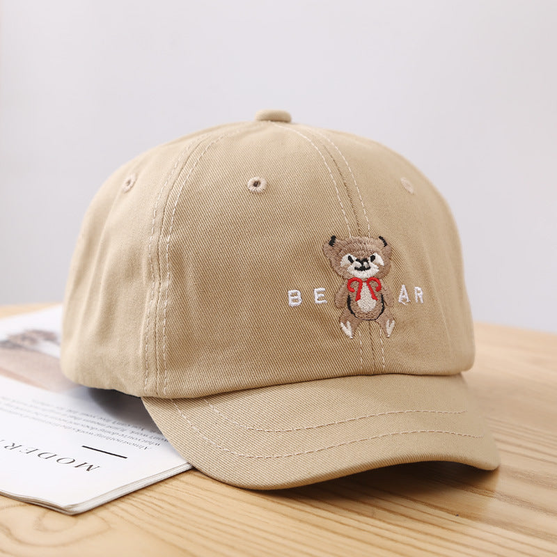 Women's Cute Bear-Embroidered Baseball Cap Kalsten