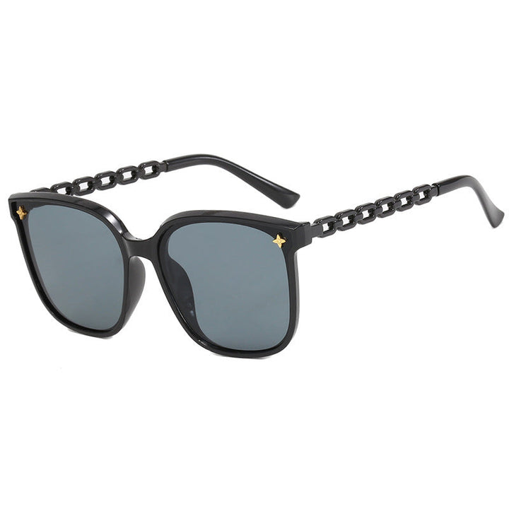 Ladies fashionable sunglasses with stylish chain accents Kalsten