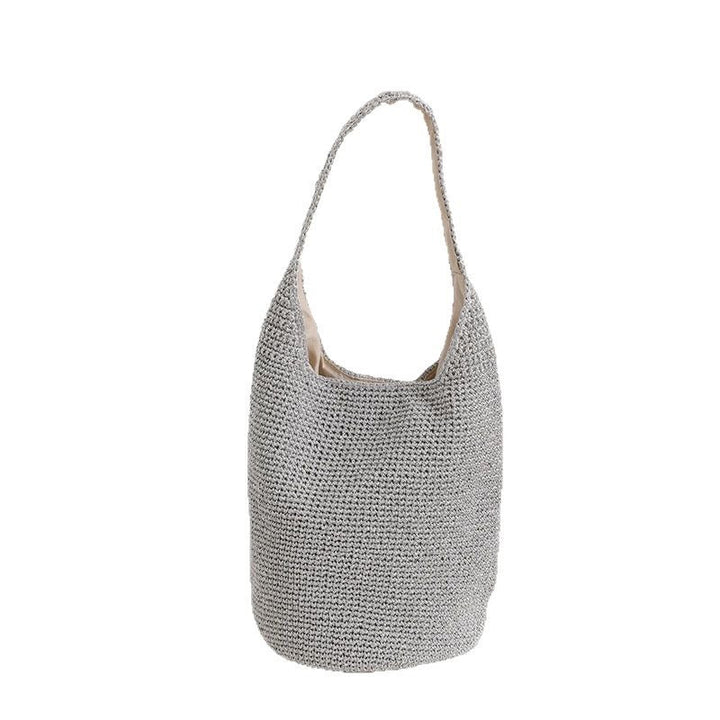 Handcrafted shopping bag in modern net design Kalsten