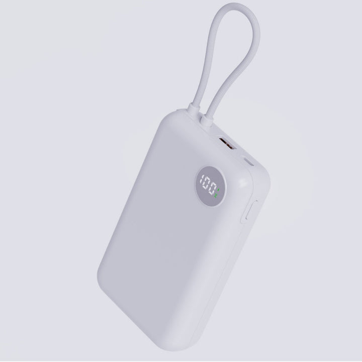 Portable power bank with smart LED display and fast charging function Kalsten