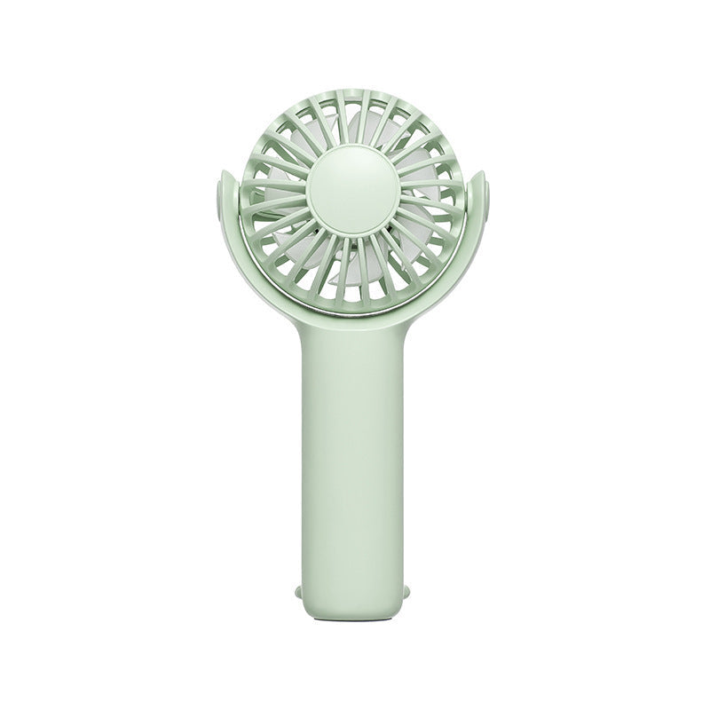 Women portable handheld fan with ergonomic grip and USB charging Kalsten