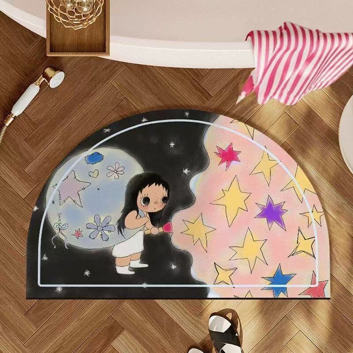 Cute Character Bath Mat Kalsten