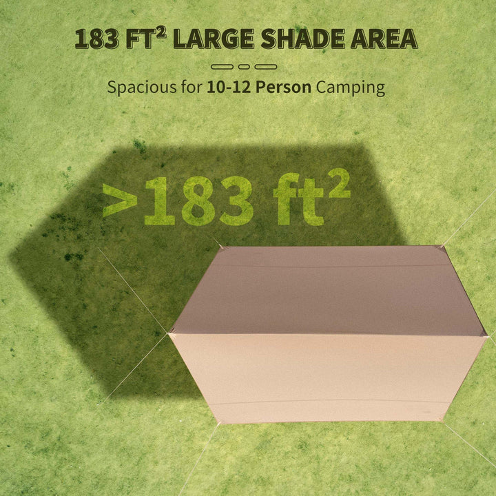 Unisex High Quality UV Protection Camping Sun Sail Kalsten