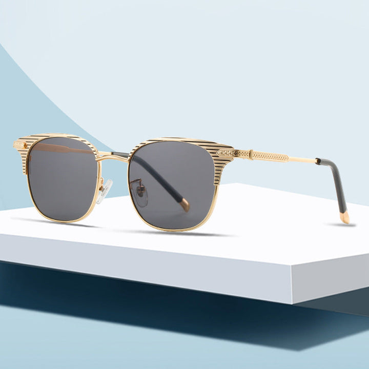 Ladies designer sunglasses with luxurious frame and mirrored lenses Kalsten