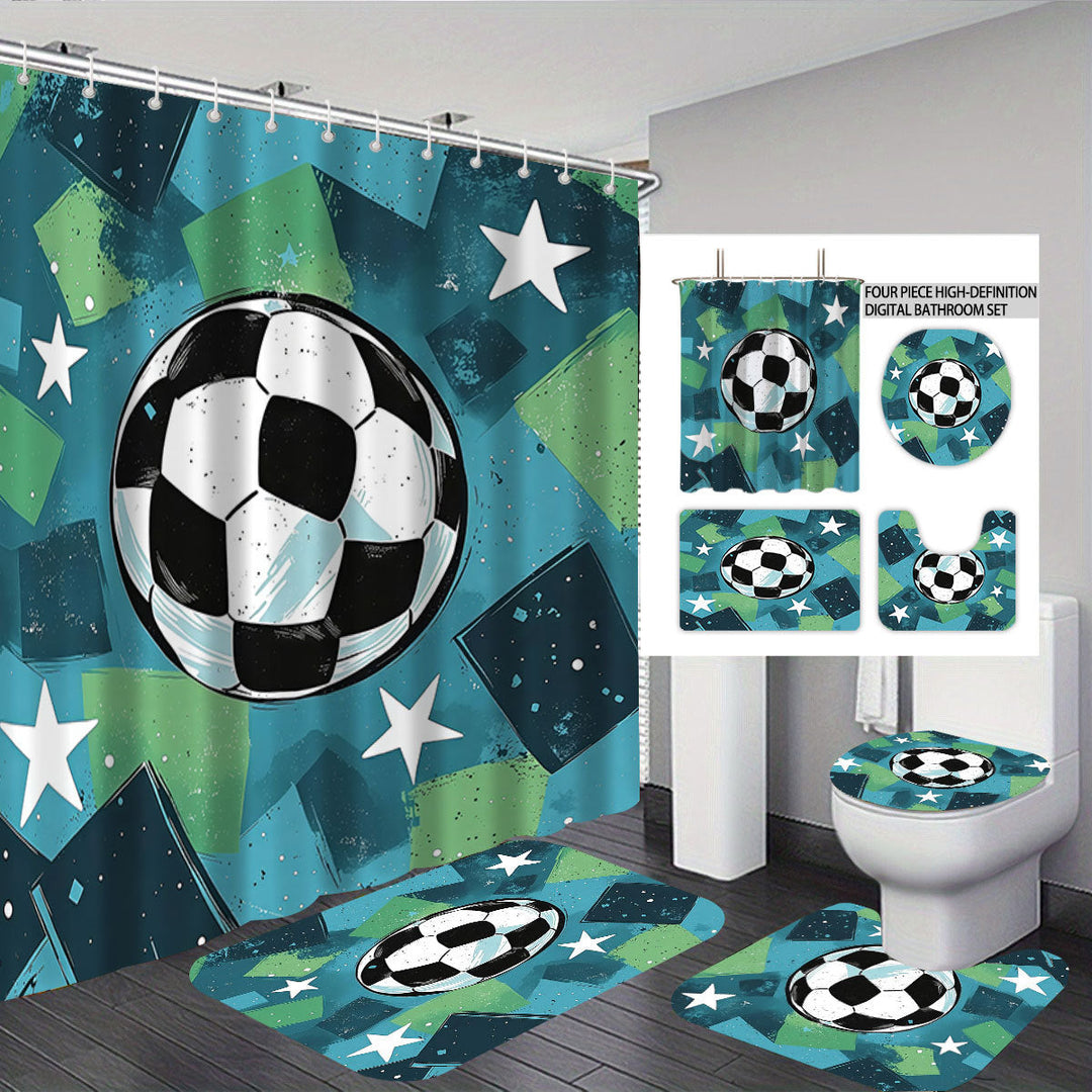 Basketball-Themed Bathroom Decor Set Kalsten